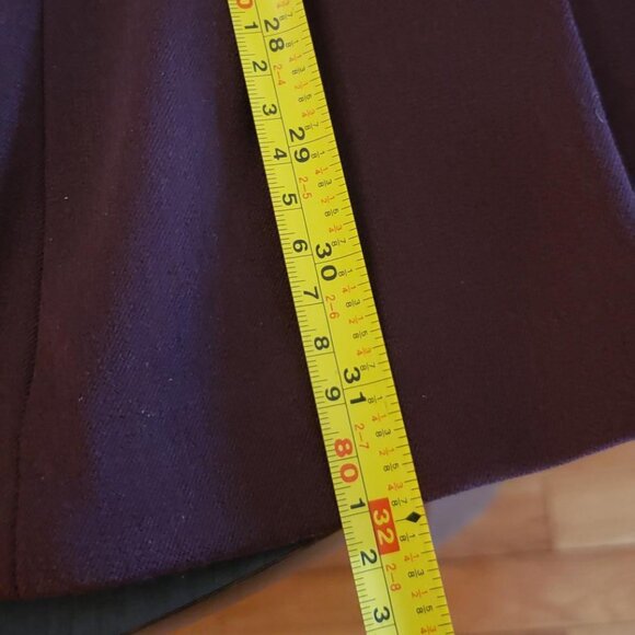 burgundy plum stretch pants size 8 - Picture 8 of 9